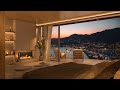 Indulge in Coastal Luxury 🌅 | Bedroom Ambience with Soothing Jazz Music | Relax, Study, Innovate 🎶