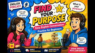 Find Your Purpose 🌟 | Easy English Conversation Practice for Beginners