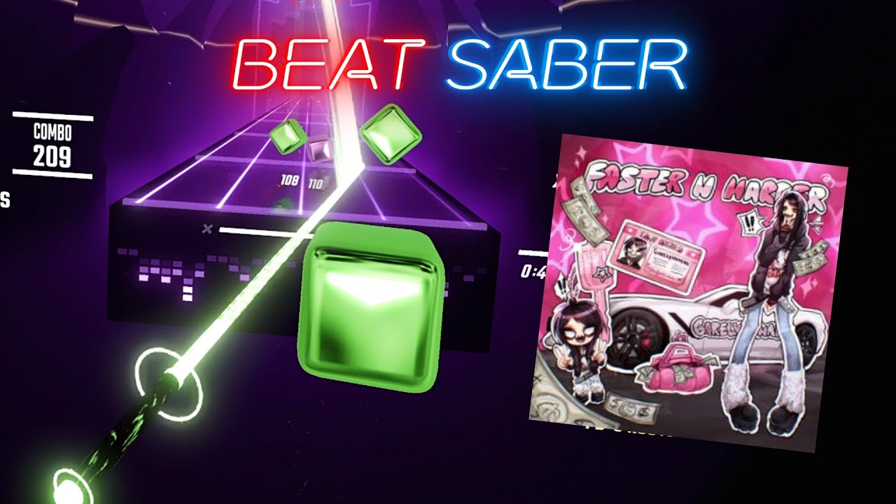 [Beat Saber] 6arelyhuman - Faster N Harder