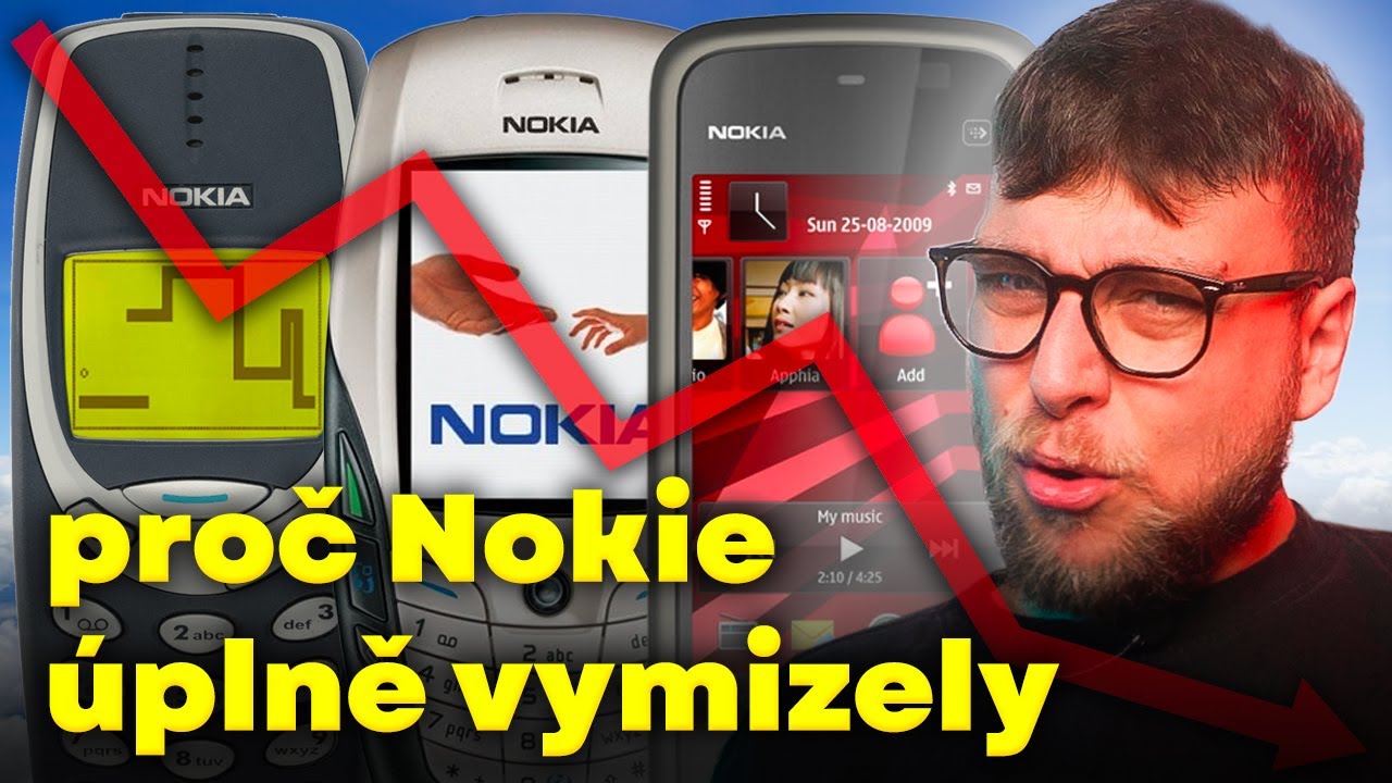 nokia: jak se kultovní značka mobilů propadla až na dno