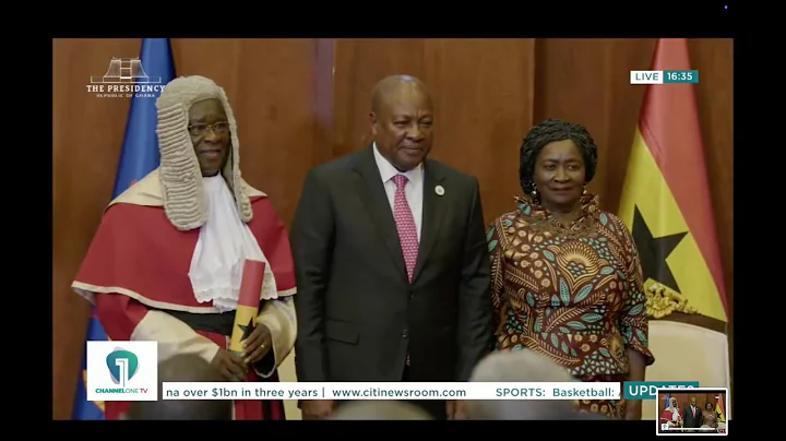 🇬🇭 FULL VIDEO: Mahama Swears-In Justice Baffoe-Bonnie as Ghana's Chief Justice