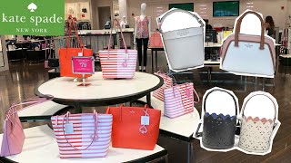 Kate Spade♠️KS上新款！夏季新款托特包only $79｜店内实拍几款篮子包｜特别活动：包包+钱包=$119｜美国店内实拍KS包包 kate Spade包包。【微信:852882702】