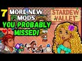 7 New Stardew Valley 1.6 Mods You've Never Heard Of That (Deserve More Love!)