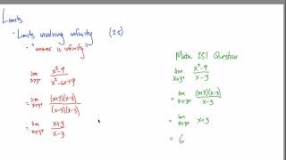 2.5 - Limits (answer is infinity)
