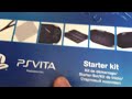 Unboxing PS Vita Starter kit (German)