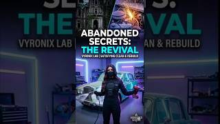 Restoring a $500,000 Abandoned Ghost Car | ABANDONED SECRETS #Shorts #CarRestoration