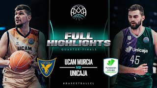 Semi-Finals: UCAM Murcia v Unicaja | Full Highlights | #BasketballCL 2023