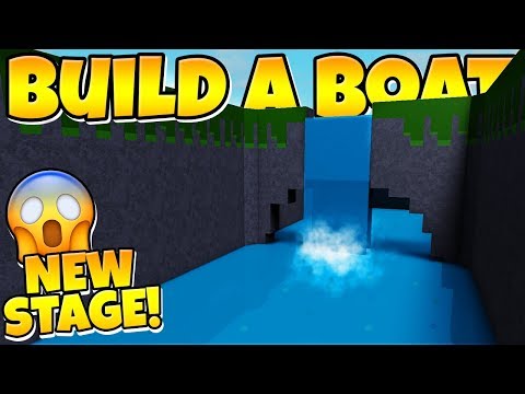 Build A Boat Waterfall Stage Best Stage Ever Made Youtube