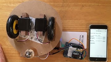 DS04-NFC continuous rotation Servo test