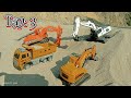 máy xúc và ô tô xây dựng công trình nghình tỷ tập 3