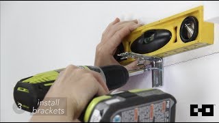 Chicology Home | Cordless Vertical Blinds Tutorial - Install Brackets (Step 3/6) Net Worth