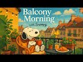 Balcony Morning with Snoopy