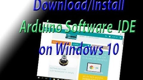 How to Download & Install arduino IDE for PC