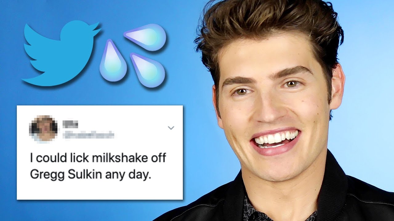 Gregg Sulkin Reads Thirst Tweets