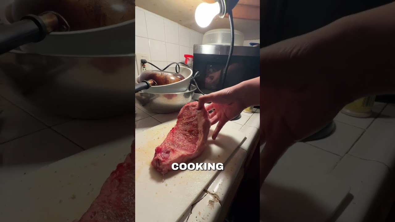 POV: Cooking During a Power Outage