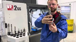 Loading Tools into a Haas VF2SS