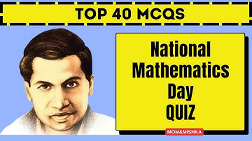 National Mathematics Day Quiz in English 2023 - Ramanujan Quiz English -Maths Quiz Question & Answer