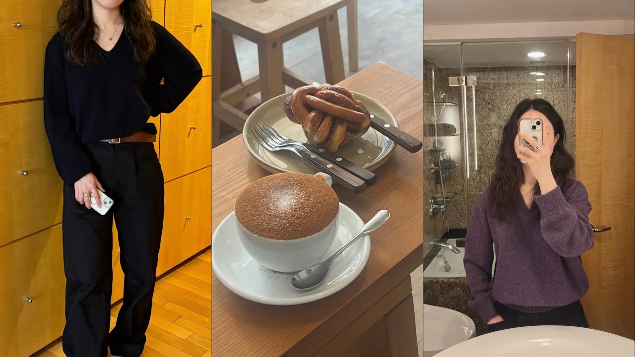 Vlog. 연휴 이후 첫 영상. 직장인 브이로그. 에토스. 문달. 얼바닉30. 알로. 자라. 포틀. 니아르. 웨스틴조선서울.