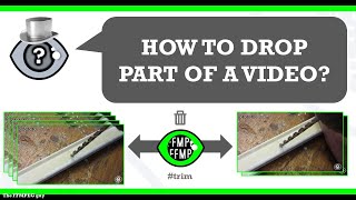 How to drop part of a video | Trim and atrim video filters explained #ffmpeg #TheFFMPEGGuy