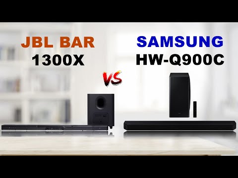 JBL Bar 1300X 1170W vs Samsung Q Series HW-Q900C 446W 7.1.2