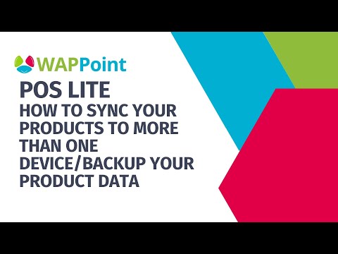 POS Lite Sync Products to Cloud