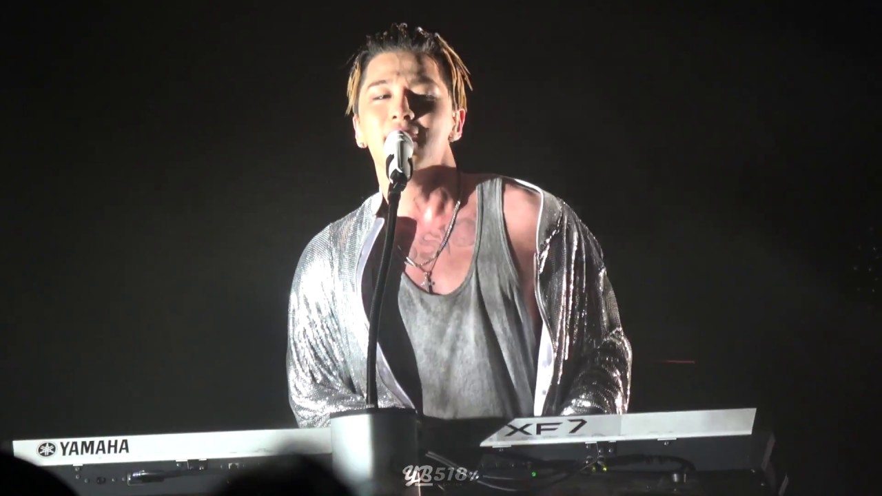 170709 TAEYANG - Last Dance (playing the piano_day2)