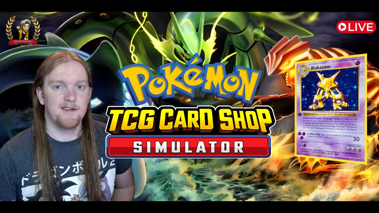 TCG Pokemon Crad Shop SImulator! Day 4