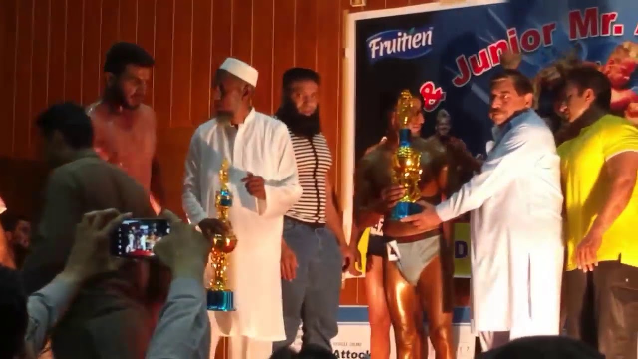 Mike-x Mr. Attock bodybuilding competition funny video