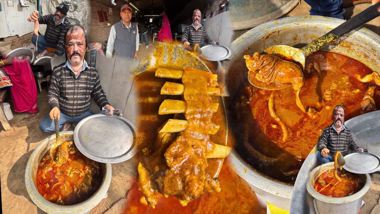 10 साल पुराने ढाबे का ₹150/-Mutton Chawal Thali खानें लोग रांची धनबाद दिल्ली के लोग आते 