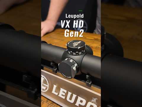 Leupold VXHD Gen2 new tool-less reticle reset