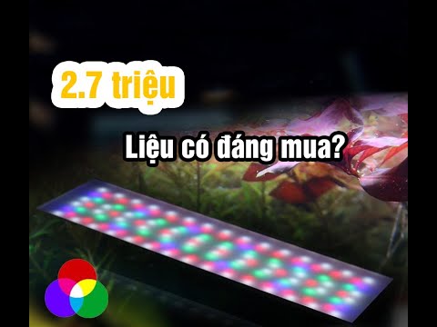 Video Unbox đèn thủy sinh Chihiros WRGB 60cm - Có thật sự... - youtube