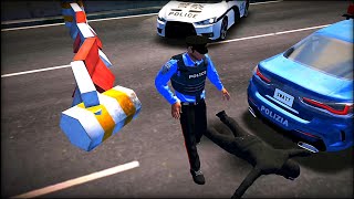 Police Cop Simulator Rome 🚓 Protecting Cash Van | Criminal Arrested | Android Gameplay screenshot 4