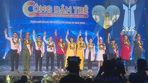 TP.HCM tuyên dương Công dân trẻ tiêu biểu 2022