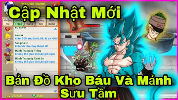 Ngọc Rồng Blue | Cập Nhật Bản Đồ Kho báu Và Thẻ Sưu Tầm - Dekai Boy