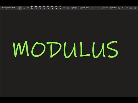 Video: Cara Mencari Modulus Perbezaan Punca