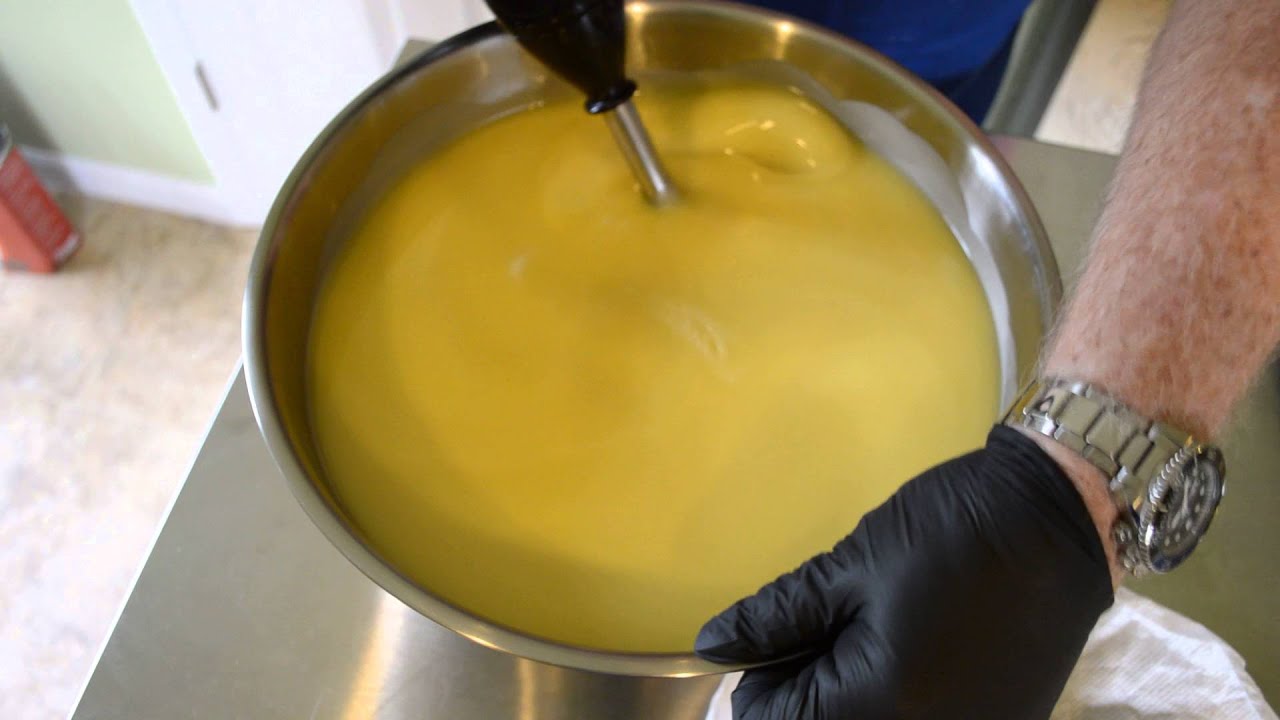 soapmaking to trace YouTube