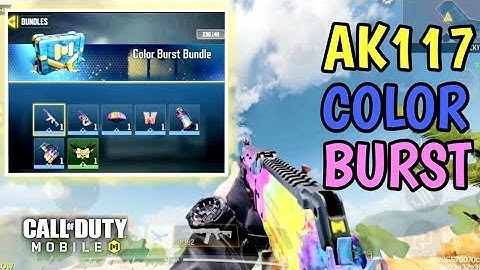 AK117 COLOR BURST BUNDLE +SHOWCASE