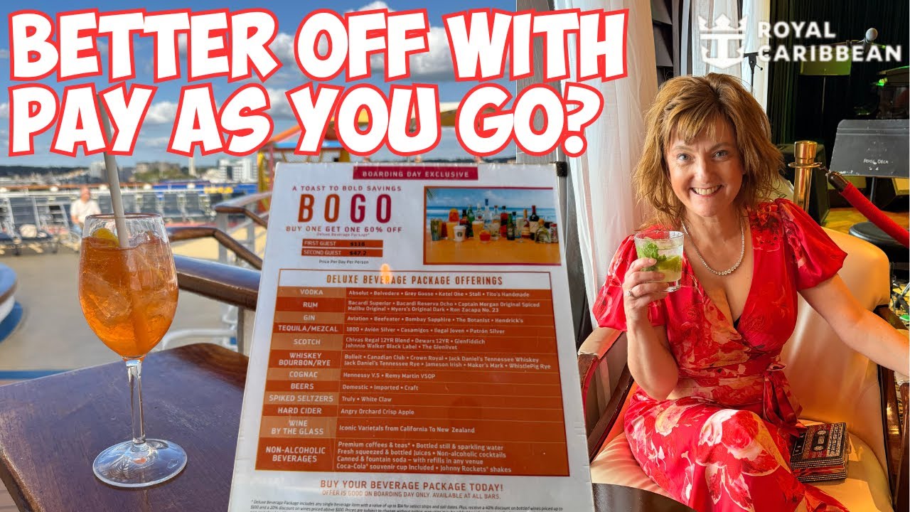Royal Caribbean Deluxe Drinks Package vs Pay As You Go Comparison | Which Is Better?