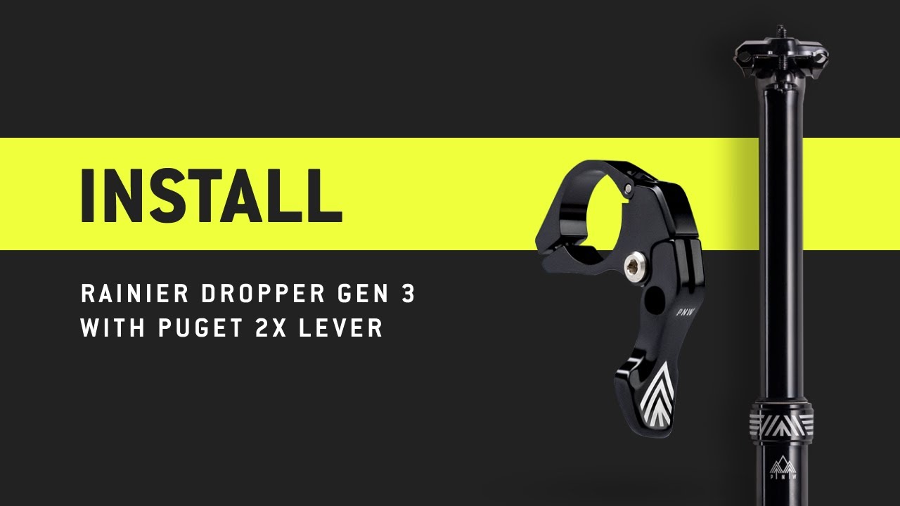 PNW Components: How to Install 3rd Generation Rainier Dropper Post with Puget 2x Lever