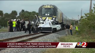 Police: 2 dead in Brightline train crash in Brevard County