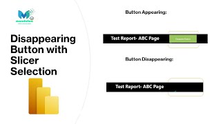 Disappear Button With Slicer Selection In Power Bi Dax Mandataa