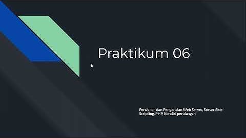Praktikum PemWeb 2022 Pertemuan 06