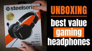 Steelseries Arctis 1 Headphones Unboxing | UNBOXOGRAPHY