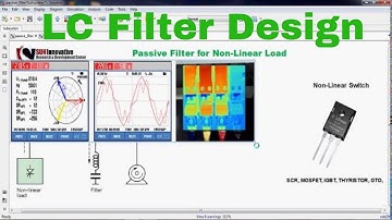 Lowpass LC filter Design & Application with MATLAB 2018