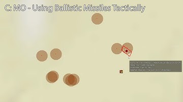 C: MO - Using Ballistic Missiles Tactically