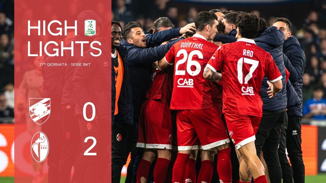 Sampdoria-Bari 0-2 | 26ª giornata Serie BKT 2025/26 | Highlights