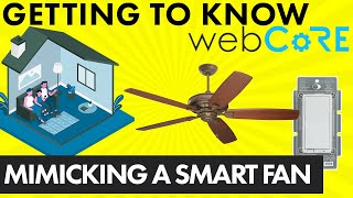 How to Mimic a Hardwired Smart Fan with Smart Switch and a RF Bridge | Making your Ceiling Fan Smart
