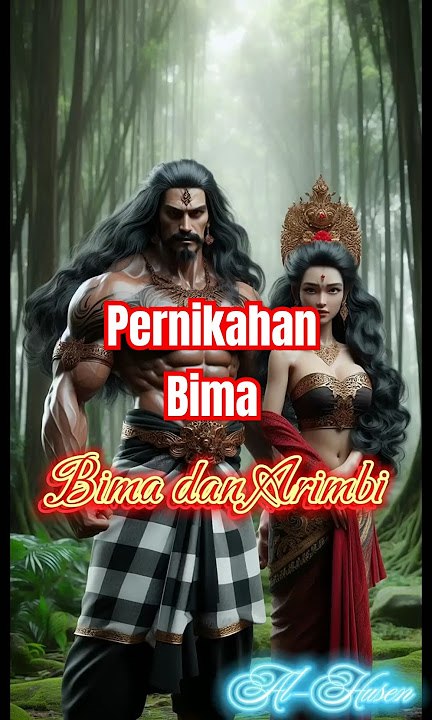 Bima dan Arimbi #mahabarata #ramayana #wayangkulit