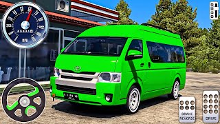 Toyota VAN Driving Simulator 2025 - Offroad Passenger Minibus Driver 3D | Android Gameplay screenshot 3