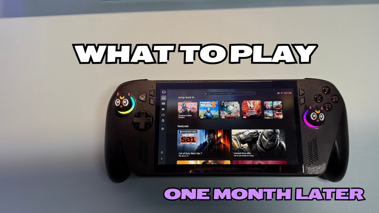 Best Games to Play on the ROG Xbox Ally X | One Month Later - YouTube